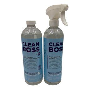Clean Boss By Joy Multi-Surface Disinfectant Cleaner 24oz Fresh Thyme Scent